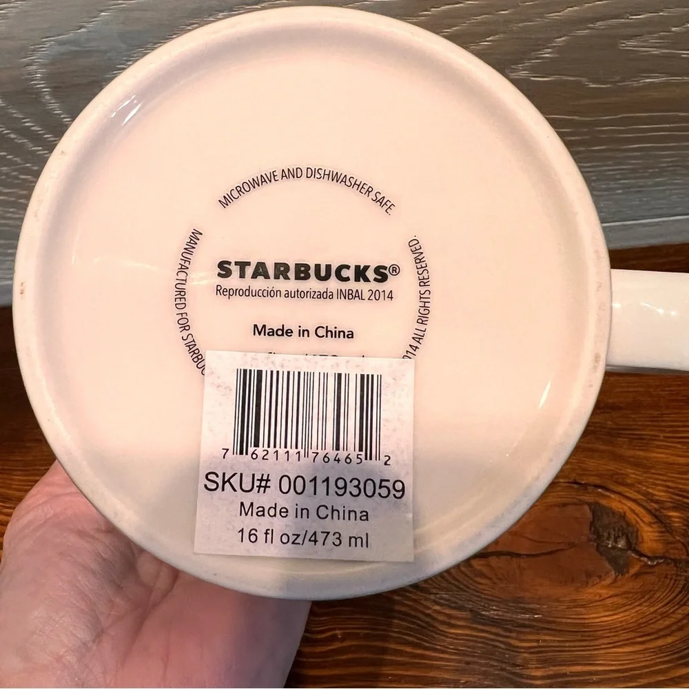 Ciudad de Mexico Collector Starbucks Collector  2014 Coffee Mug Mexico‎ City